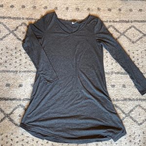 Simple Flowy Gray Dress